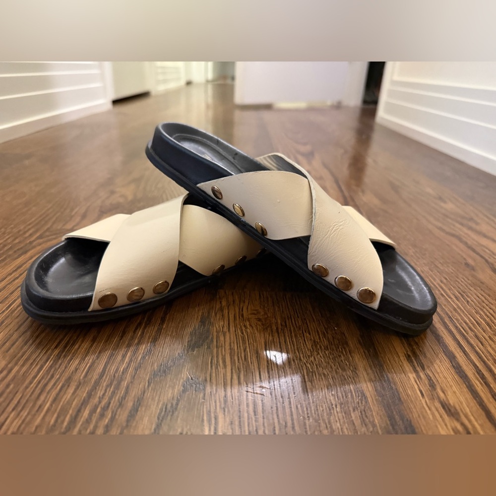 Zara Slide Sandals with Studs